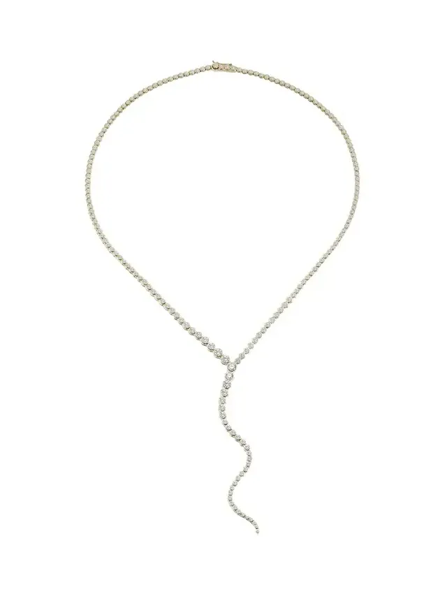 Vega Y Drop Necklace with Diamonds Vega Y Drop Necklace with Diamonds