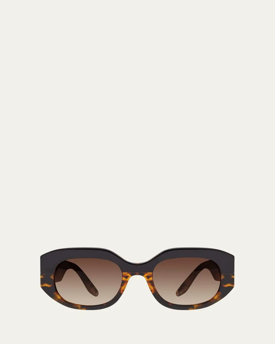 BARTON PERREIRA Sueno Acetate Rectangle Sunglasses | Thumbnail 4