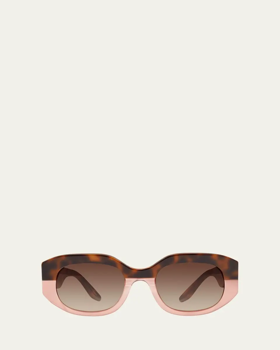 BARTON PERREIRA Sueno Acetate Rectangle Sunglasses | Thumbnail 7
