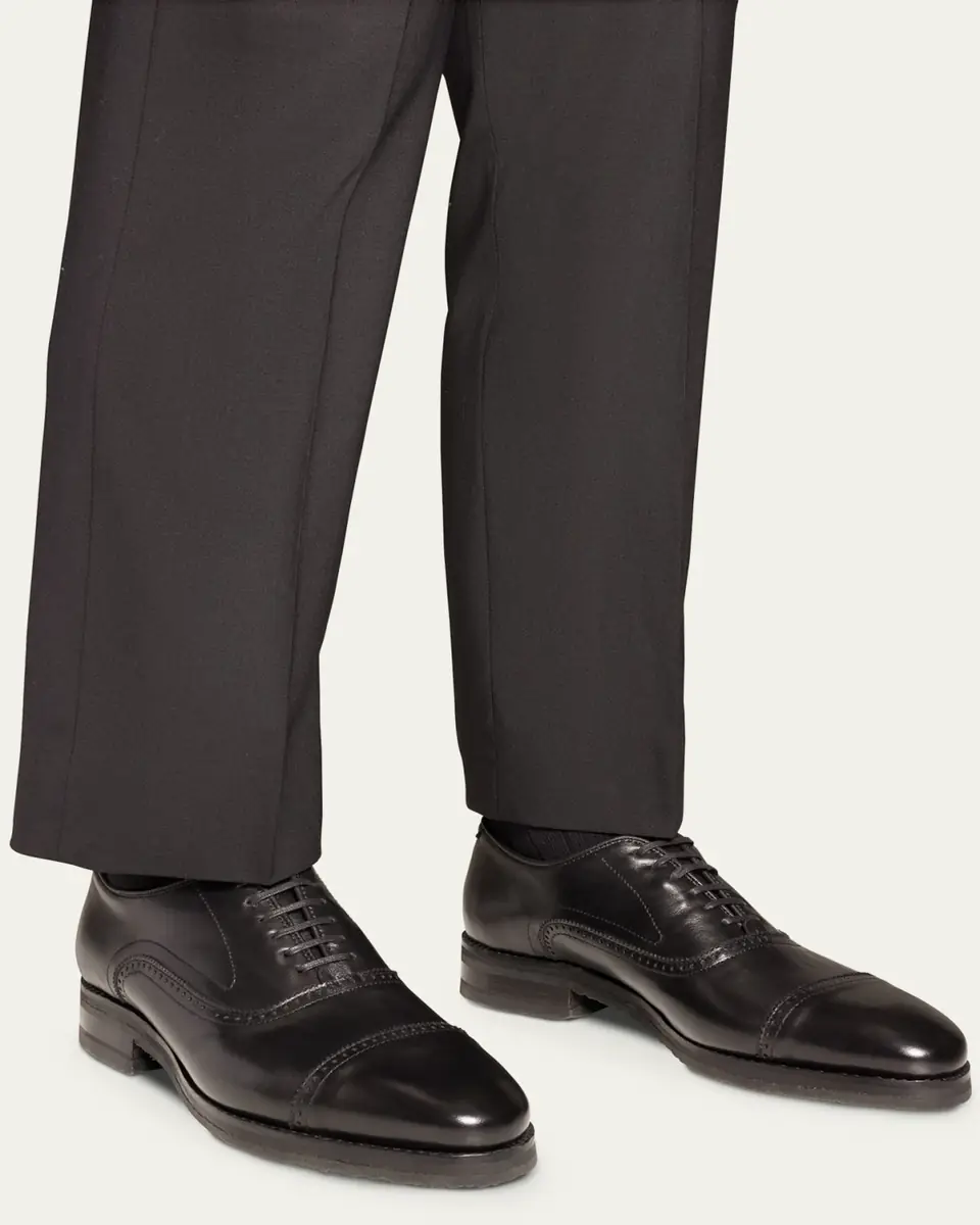 Allen Edmonds Reserve Men's Morgan Brogue Leather Oxfords | Thumbnail 2 Allen Edmonds Reserve Men's Morgan Brogue Leather Oxfords | Thumbnail 2