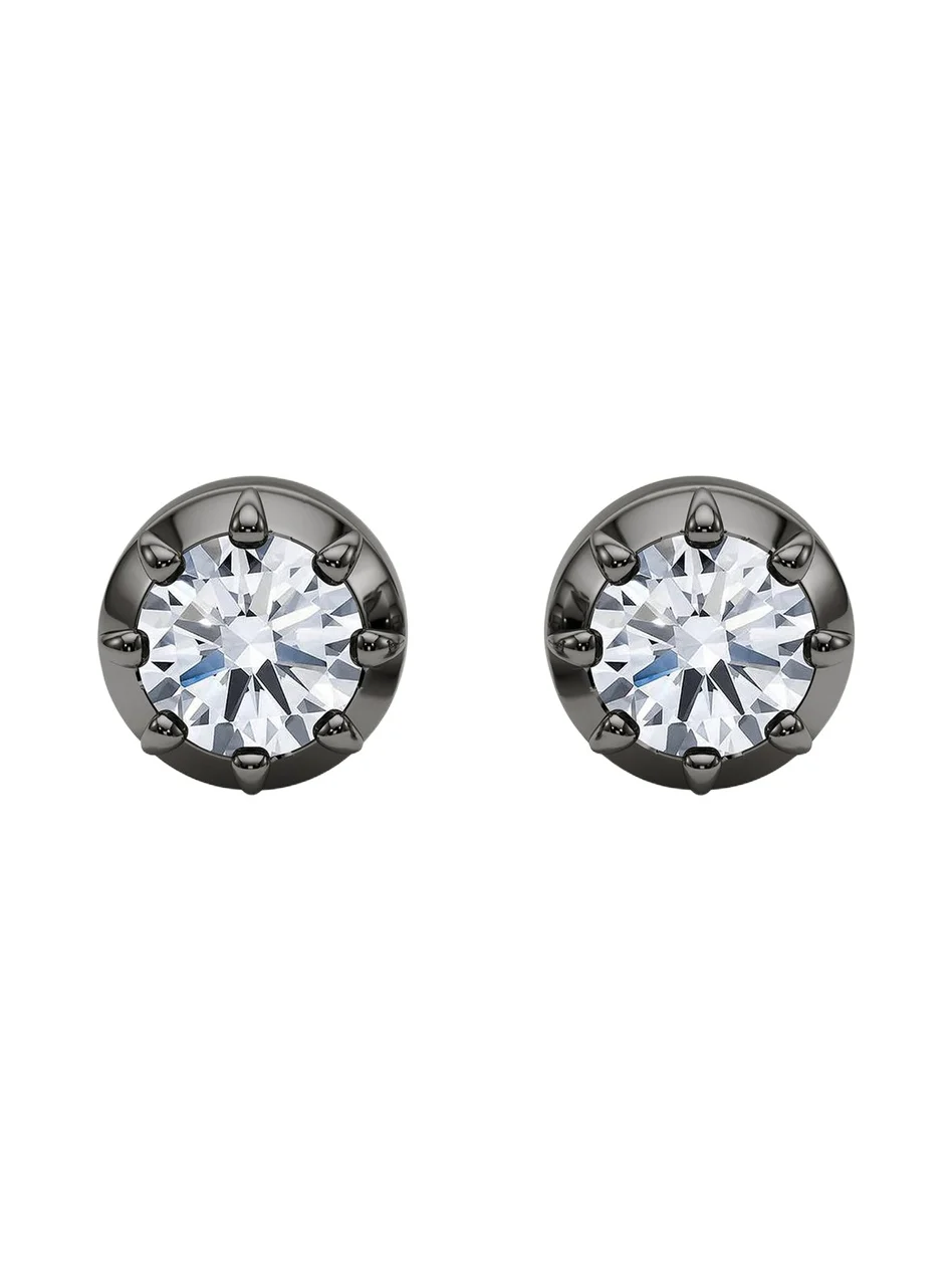 18K Georgian Cut Lab Grown Diamond Stud Earrings, 2.0tcw 18K Georgian Cut Lab Grown Diamond Stud Earrings, 2.0tcw