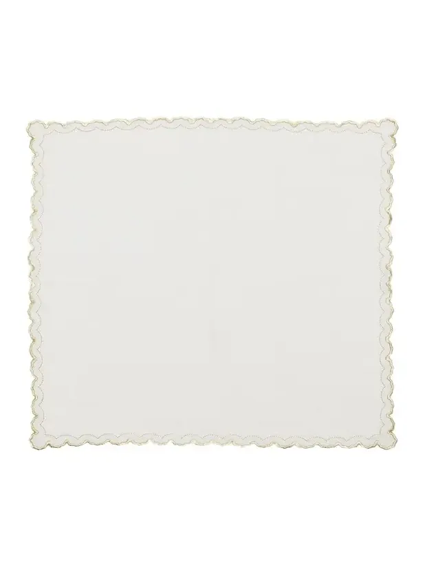 Kim Seybert Arches Golden Napkin