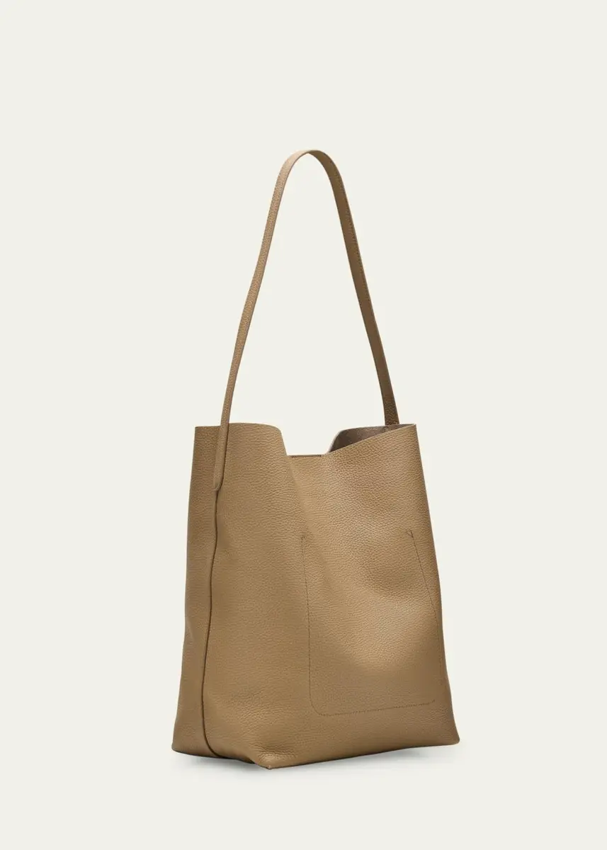 MANSUR GAVRIEL Everyday Leather Shoulder Bag | Thumbnail 3 MANSUR GAVRIEL Everyday Leather Shoulder Bag | Thumbnail 3