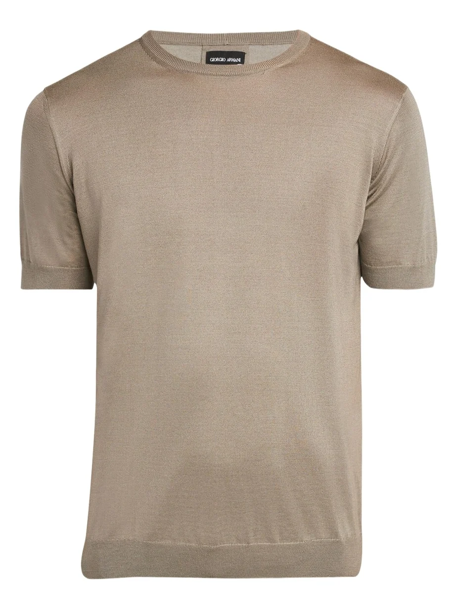 Men's Silk-Cotton Crew T-Shirt Men's Silk-Cotton Crew T-Shirt