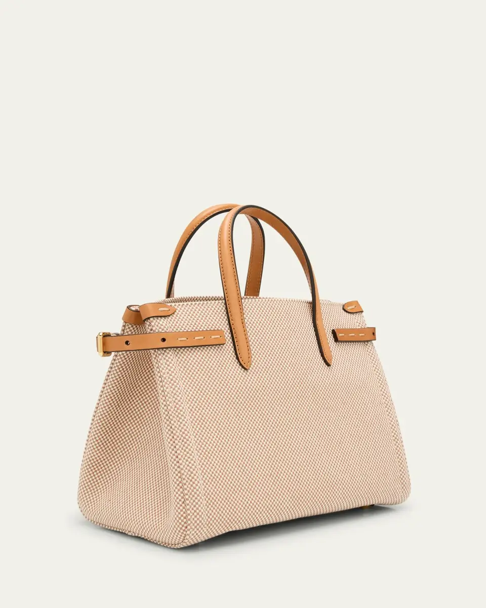 Valentino Garavani Antibes Small Canvas Shopping Tote Bag | Thumbnail 9