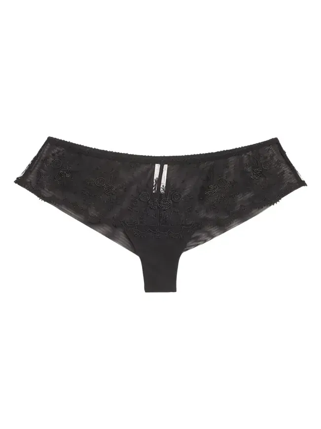 Intrigue Embroidered Tulle Boyshorts