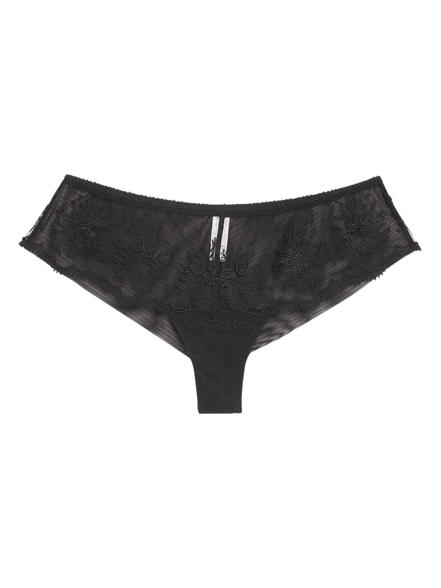 Intrigue Embroidered Tulle Boyshorts Intrigue Embroidered Tulle Boyshorts
