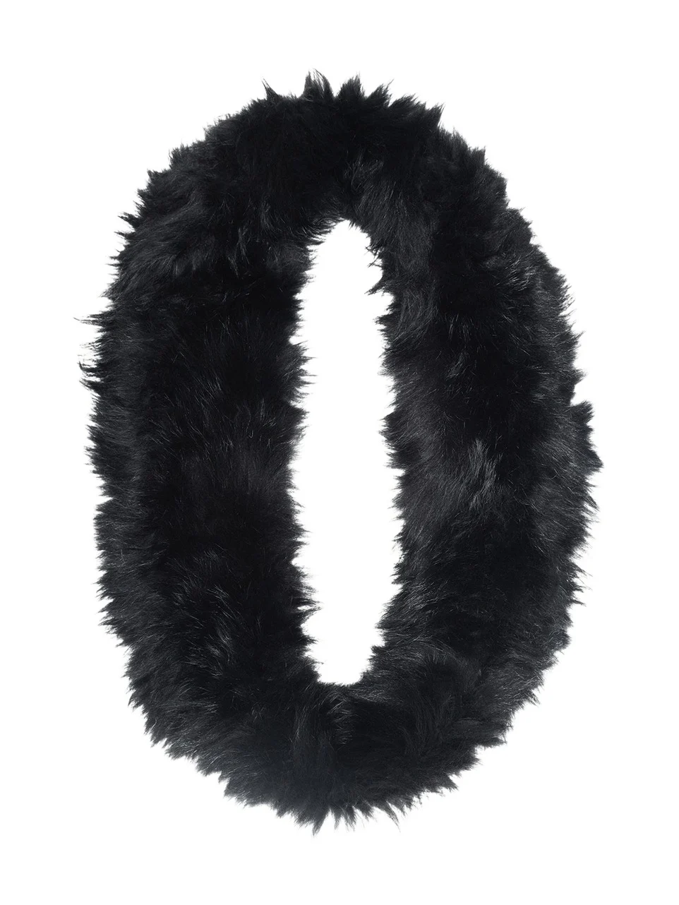 Gorski Select Lamb Shearling Infinity Scarf
