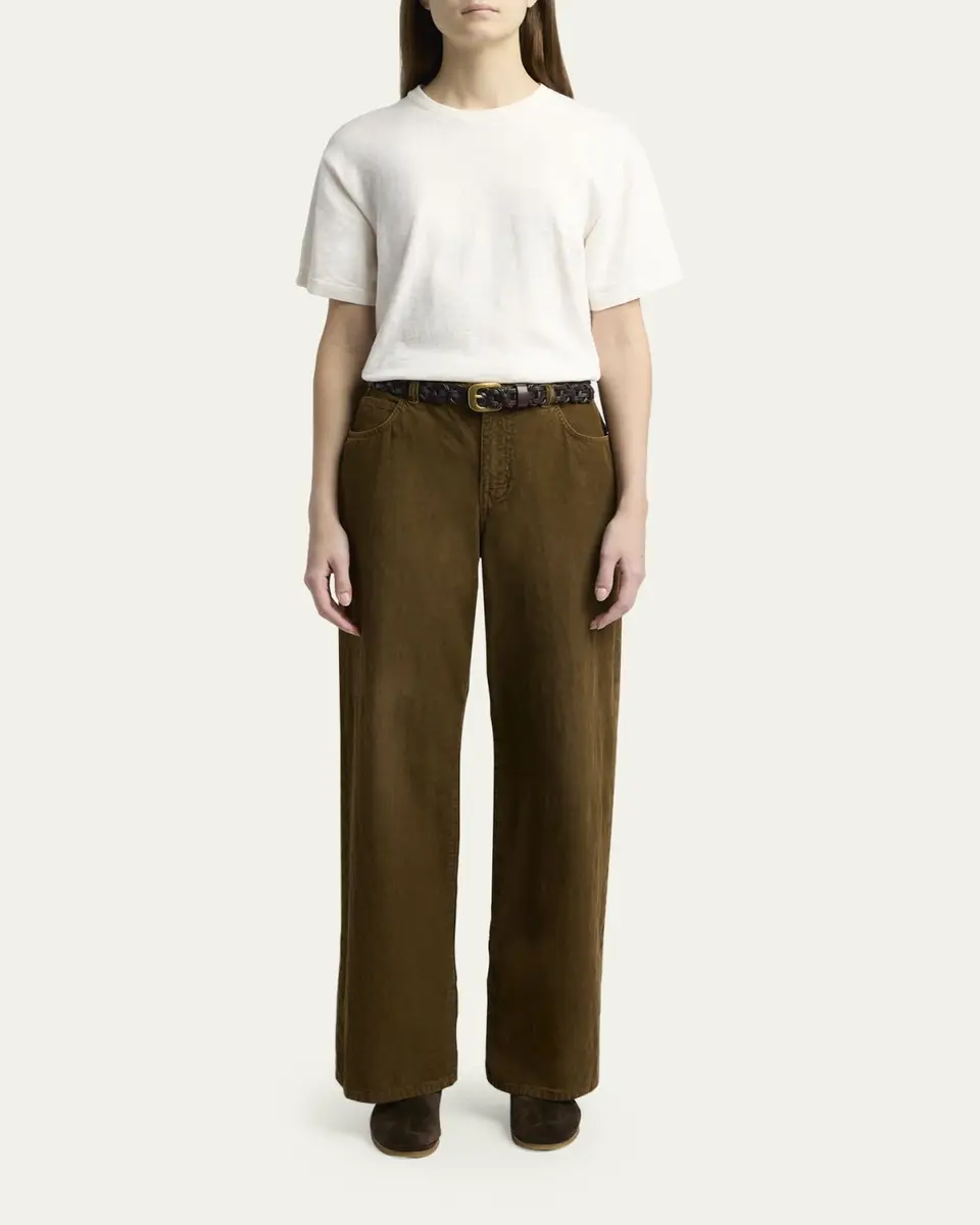 The Row Eglitta Corduroy Straight-Leg Pants | Thumbnail 2
