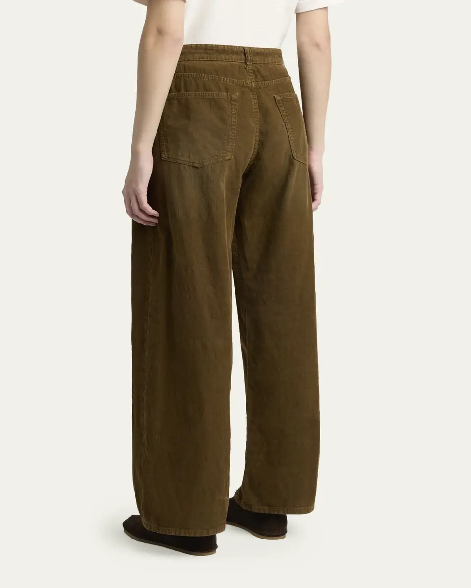 The Row Eglitta Corduroy Straight-Leg Pants | Thumbnail 3