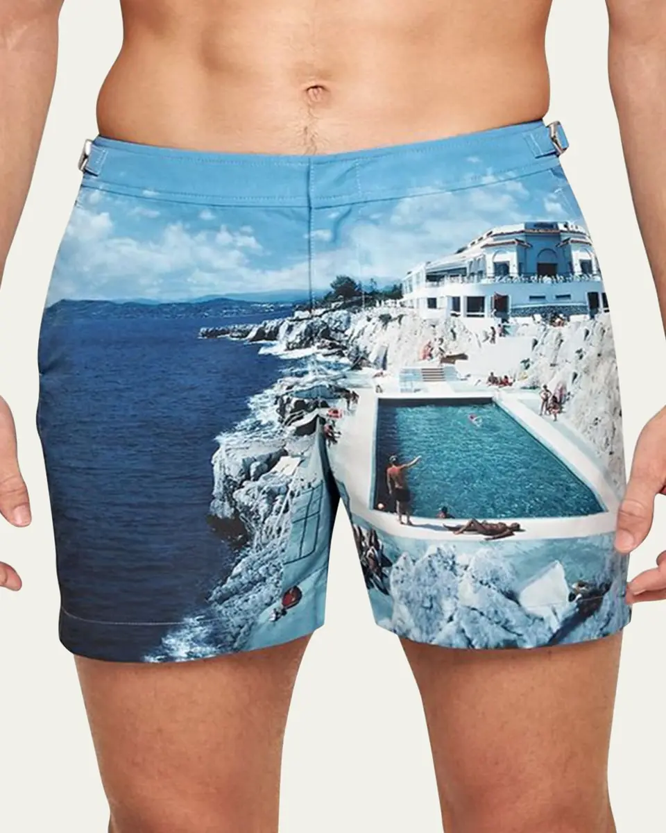 Orlebar Brown Men's Bulldog Hulton Getty Swim Shorts | Thumbnail 2 Orlebar Brown Men's Bulldog Hulton Getty Swim Shorts | Thumbnail 2