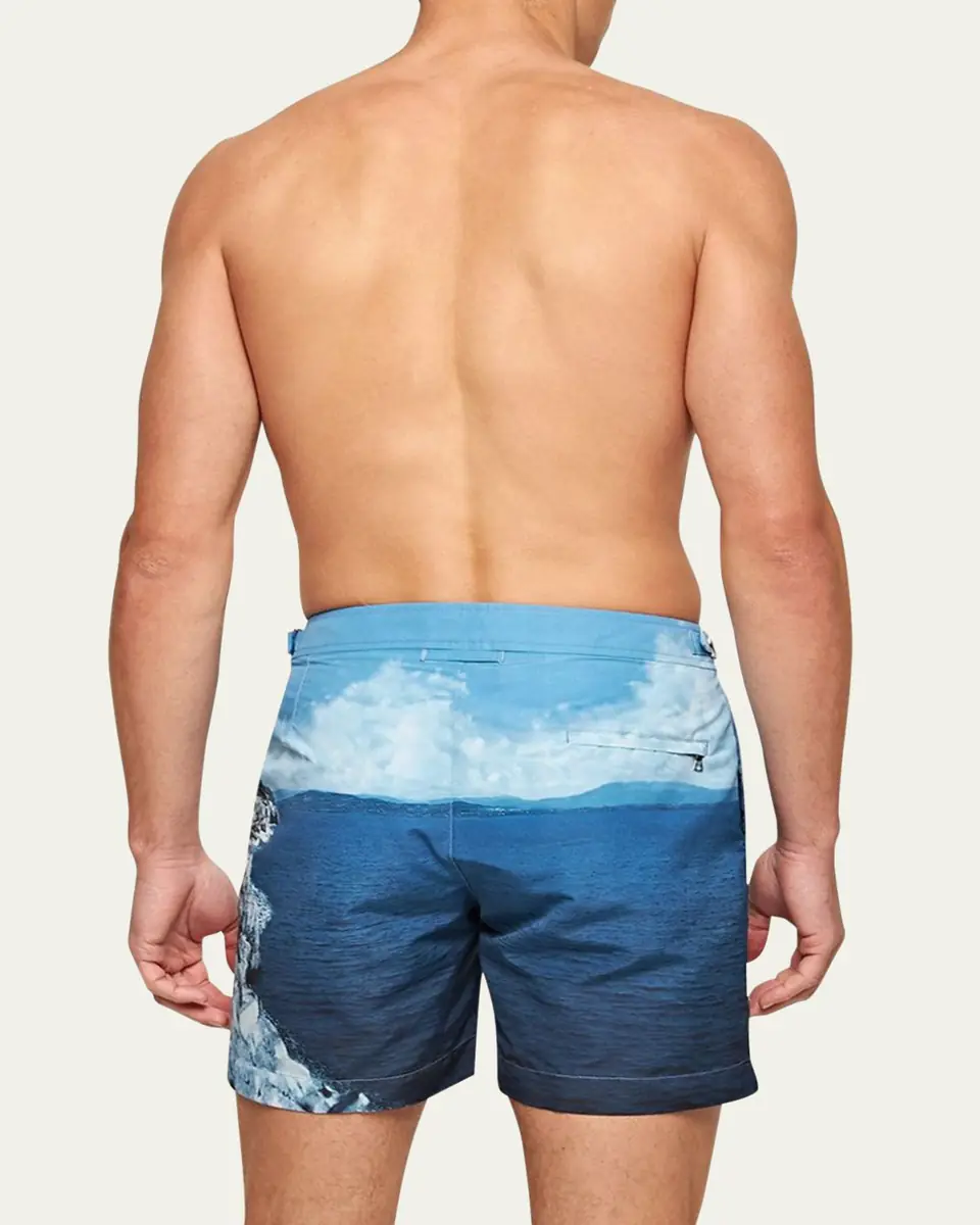 Orlebar Brown Men's Bulldog Hulton Getty Swim Shorts | Thumbnail 3 Orlebar Brown Men's Bulldog Hulton Getty Swim Shorts | Thumbnail 3