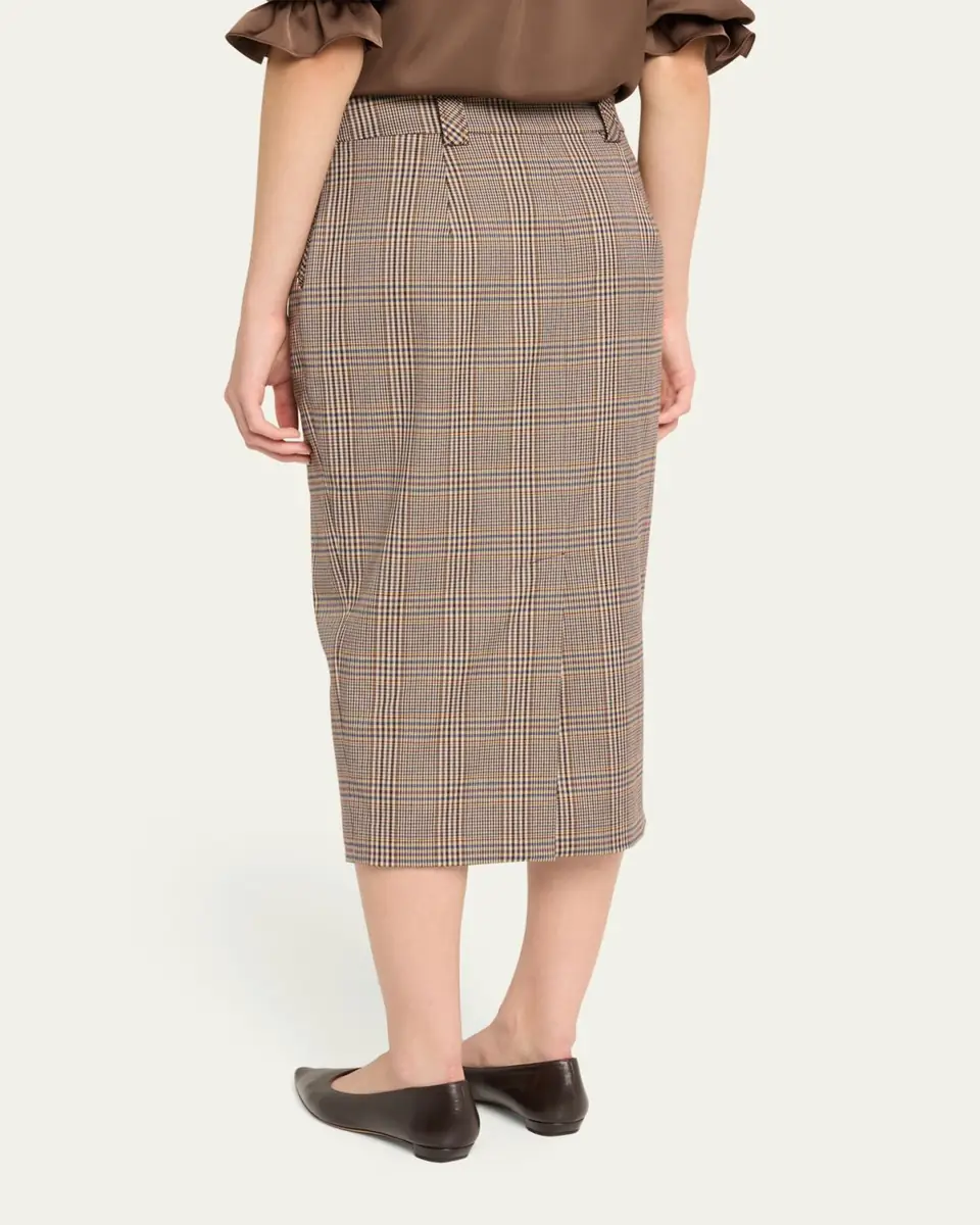 Ramy Brook Clarissa Plaid Midi Skirt | Thumbnail 3 Ramy Brook Clarissa Plaid Midi Skirt | Thumbnail 3