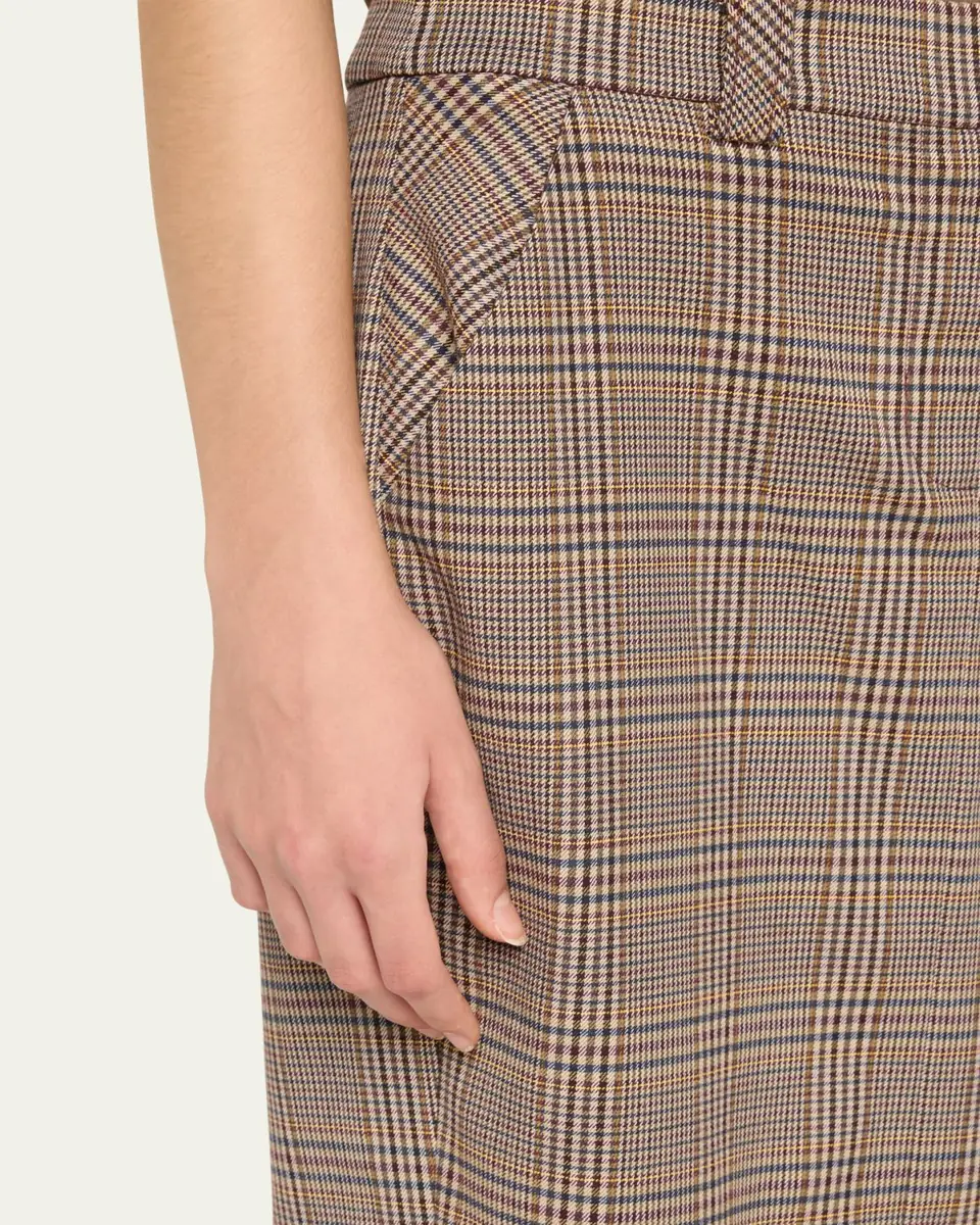 Ramy Brook Clarissa Plaid Midi Skirt | Thumbnail 5 Ramy Brook Clarissa Plaid Midi Skirt | Thumbnail 5