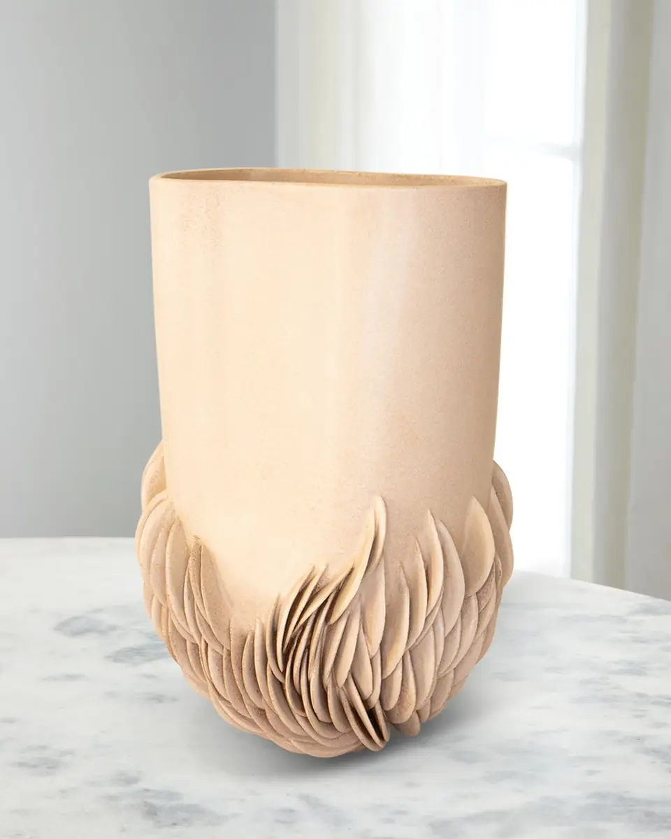LORENE CAVAGNA CERAMIQUE Anemone Stoneware Vase, 16" | Thumbnail 3 LORENE CAVAGNA CERAMIQUE Anemone Stoneware Vase, 16" | Thumbnail 3