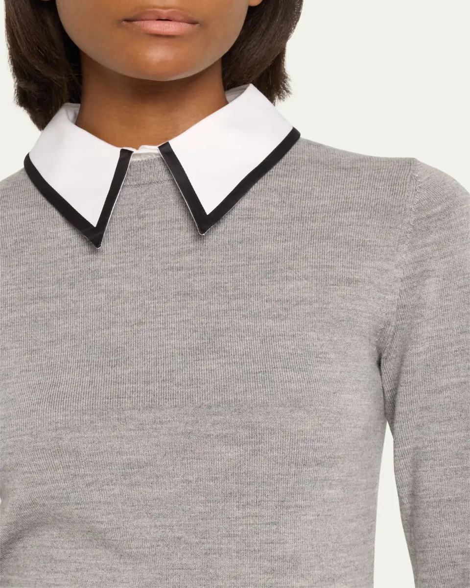 Alice + Olivia Porla Collared Sweater | Thumbnail 5 Alice + Olivia Porla Collared Sweater | Thumbnail 5