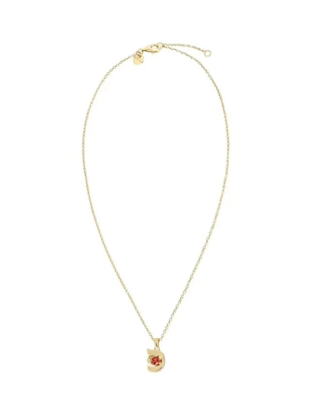 18K Gold Hebrew PEH Initial Necklace 18K Gold Hebrew PEH Initial Necklace