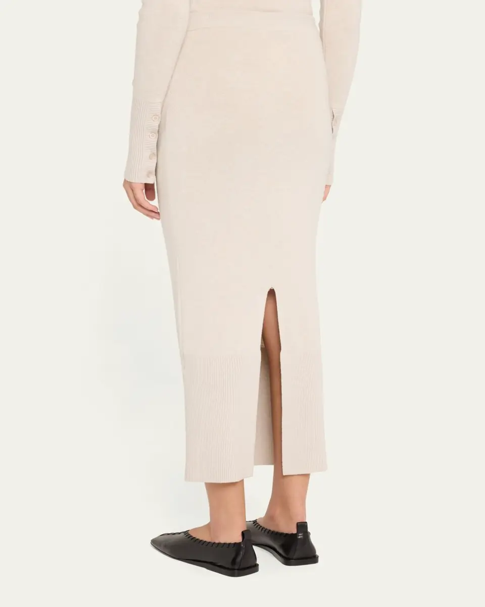 ANNA QUAN Gia Ribbed Midi Skirt | Thumbnail 3 ANNA QUAN Gia Ribbed Midi Skirt | Thumbnail 3