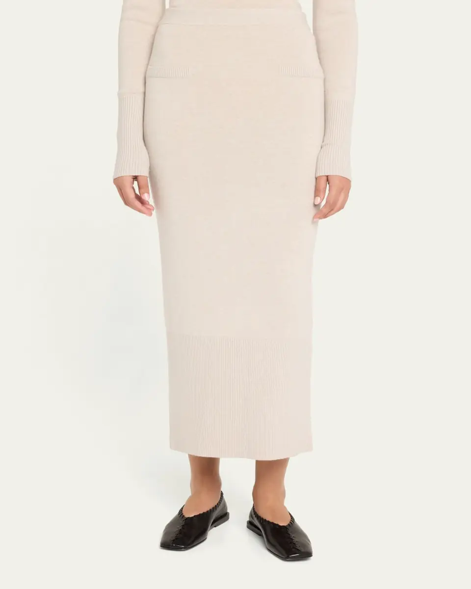 ANNA QUAN Gia Ribbed Midi Skirt | Thumbnail 4 ANNA QUAN Gia Ribbed Midi Skirt | Thumbnail 4