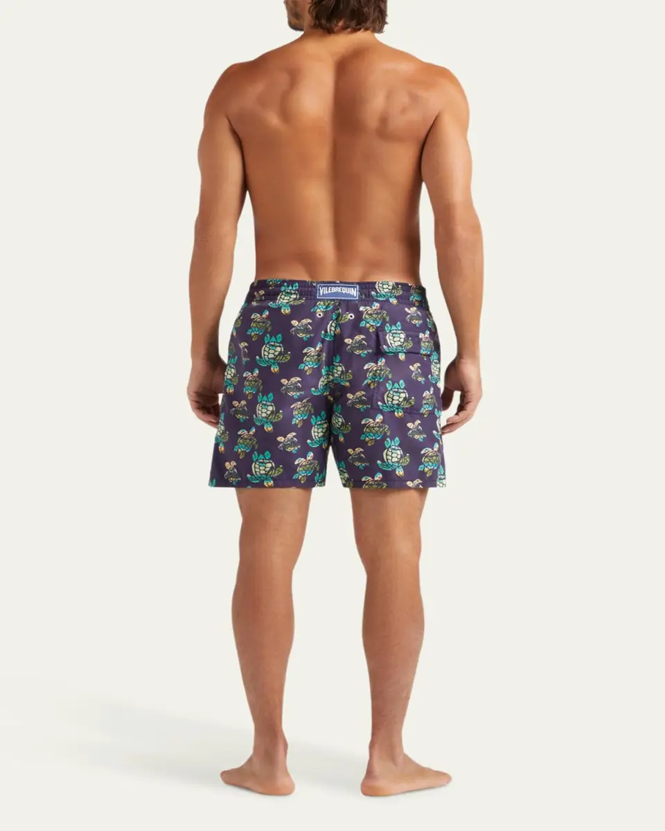 Vilebrequin Men's Landscape Turtles Swim Shorts | Thumbnail 3 Vilebrequin Men's Landscape Turtles Swim Shorts | Thumbnail 3