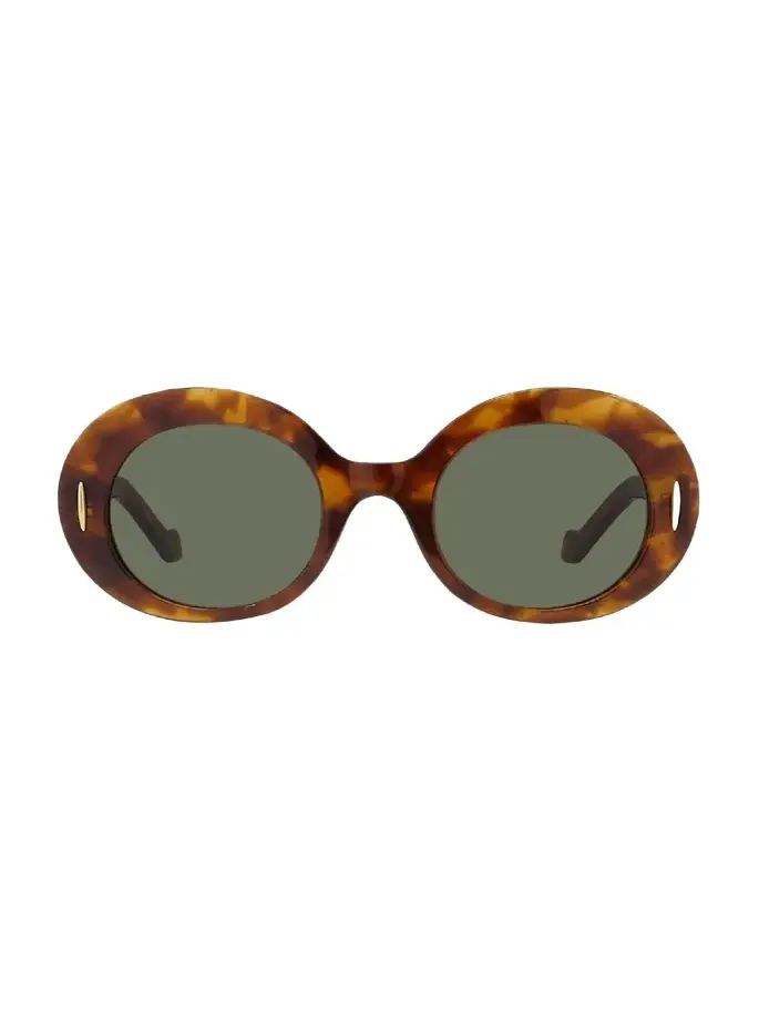 Anagram Round Acetate Sunglasses