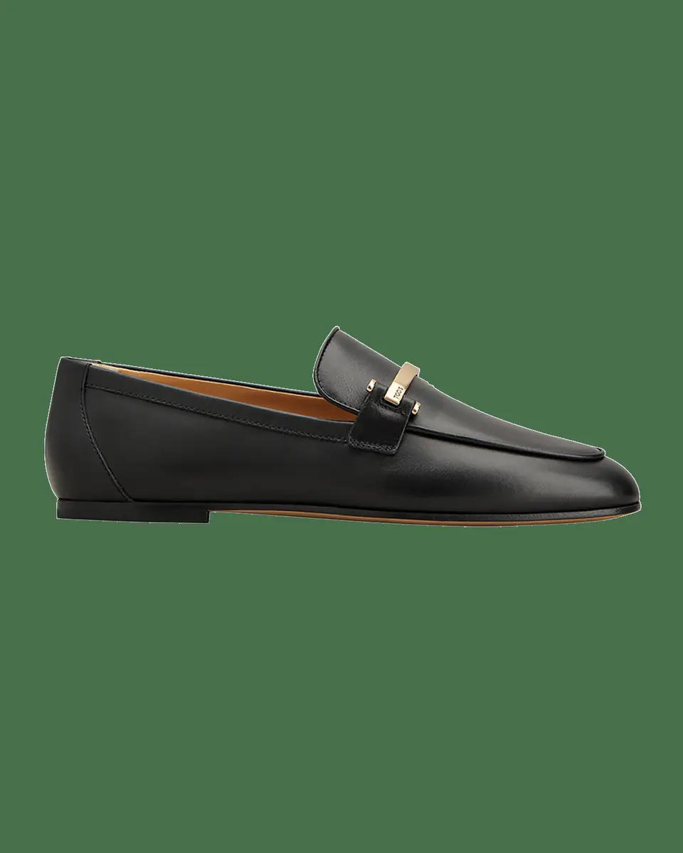 Tod's Leather Bar Detail Loafers | Thumbnail 2
