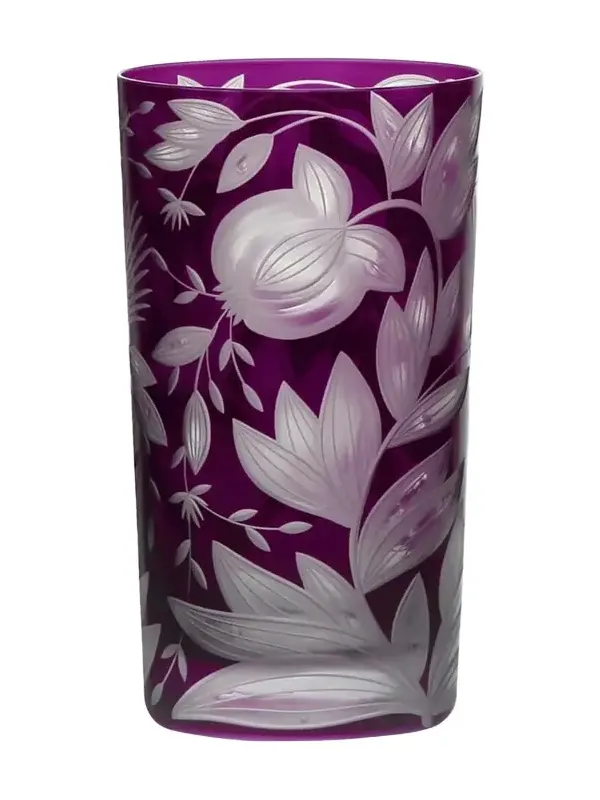 Artel Verdure Purple Crystal Highball Glass, 17.5 oz.
