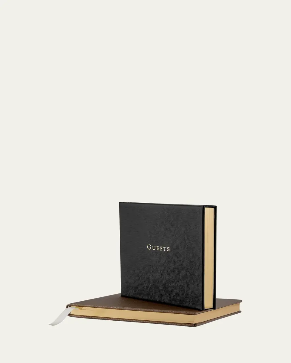 Graphic Image Leather Guest Book | Thumbnail 3 Graphic Image Leather Guest Book | Thumbnail 3