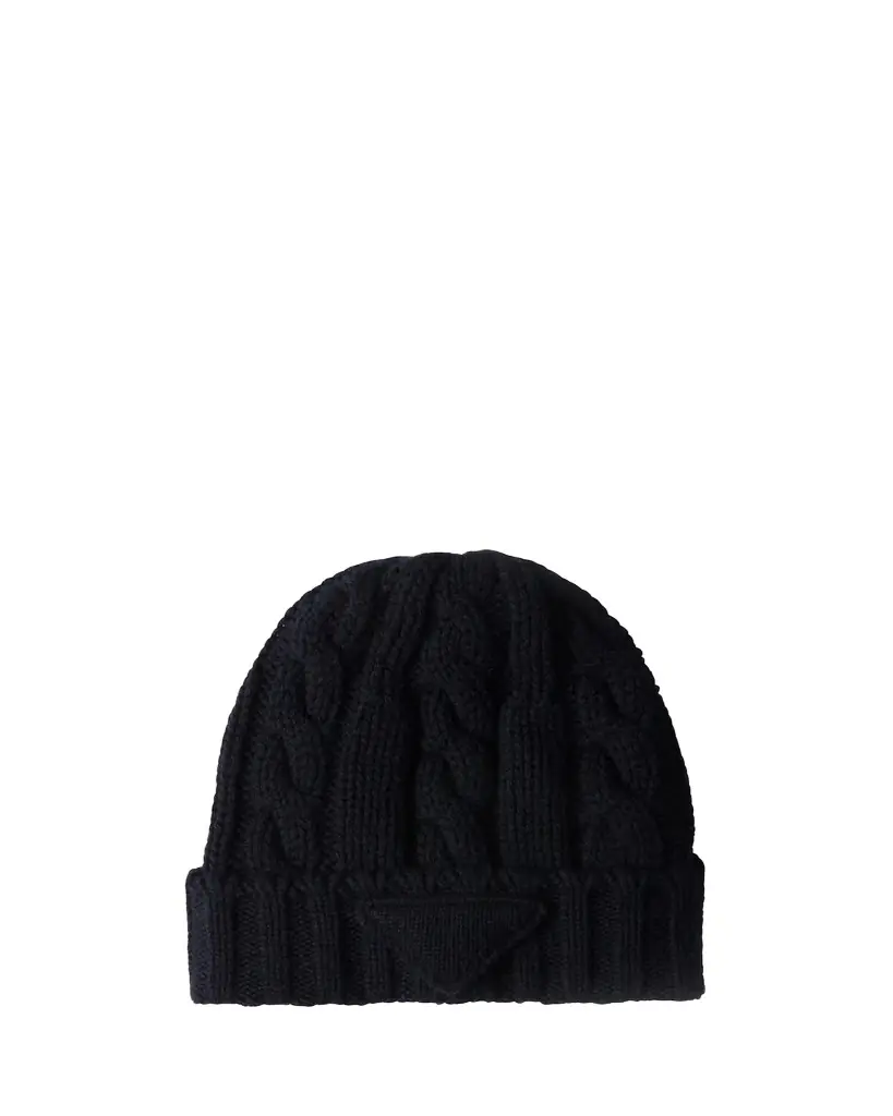 Men's Cashmere Cable-Knit Beanie Men's Cashmere Cable-Knit Beanie