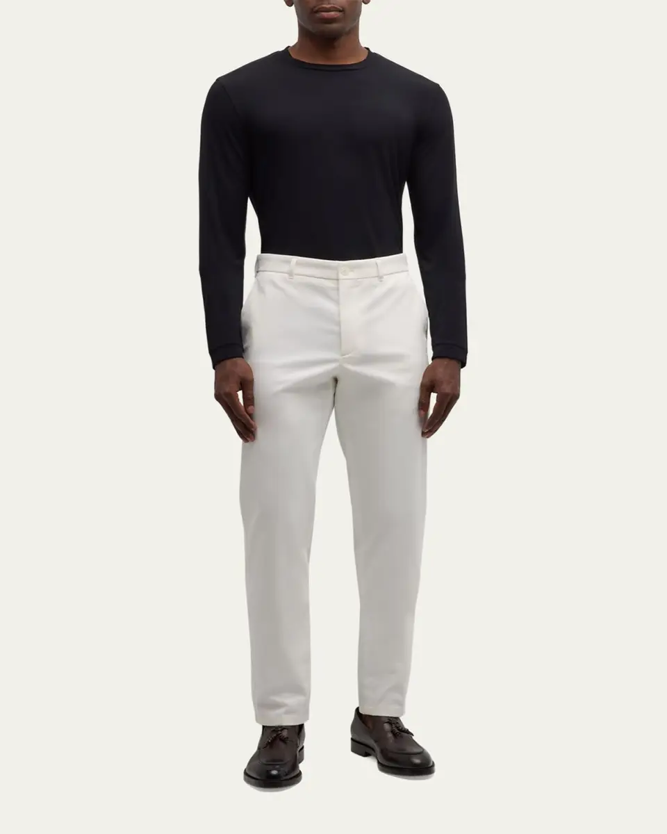 Giorgio Armani Men's Mr. Armani Solid T-Shirt | Thumbnail 2