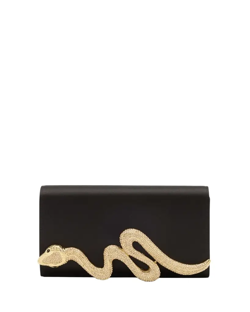 Judith Leiber Couture Serpent Satin Clutch Bag | Image 1 Judith Leiber Couture Serpent Satin Clutch Bag | Image 1