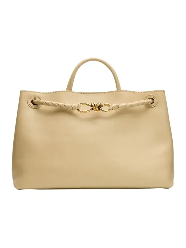 Andiamo Medium Leather Tote Bag Andiamo Medium Leather Tote Bag