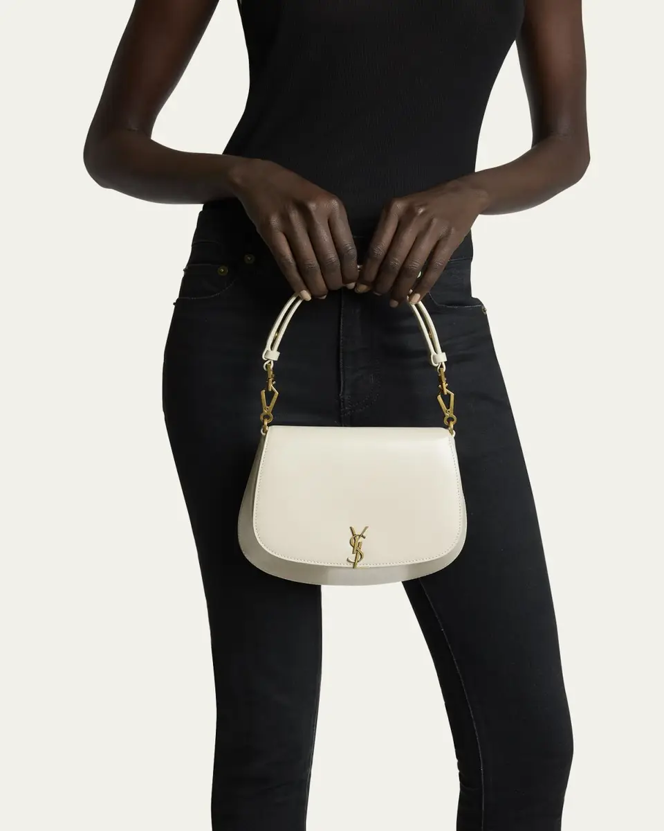Saint Laurent Voltaire Shoulder Bag in Smooth Leather | Thumbnail 9 Saint Laurent Voltaire Shoulder Bag in Smooth Leather | Thumbnail 9