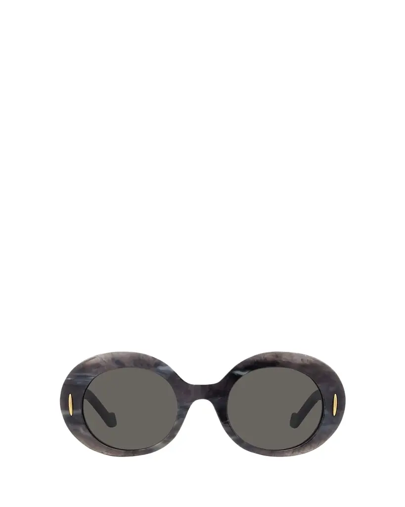 Oval Acetate Sunglasses W/ Anagram Oval Acetate Sunglasses W/ Anagram
