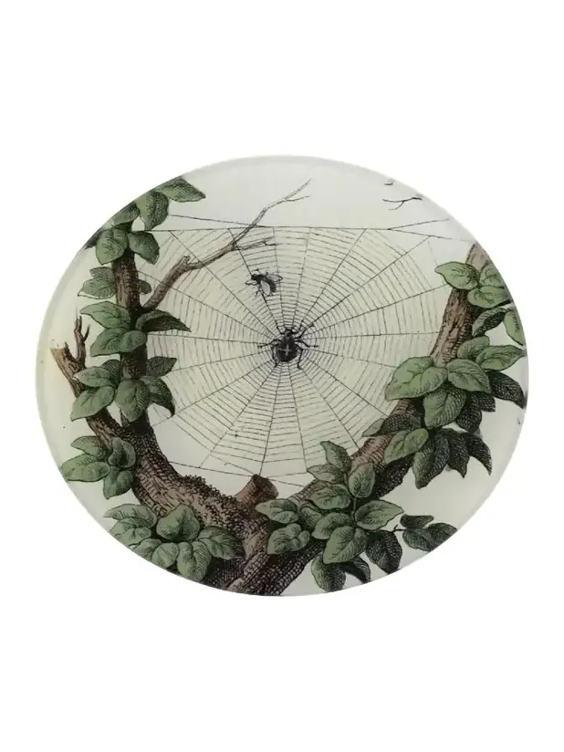 John Derian Leafy Web Decorative Plate