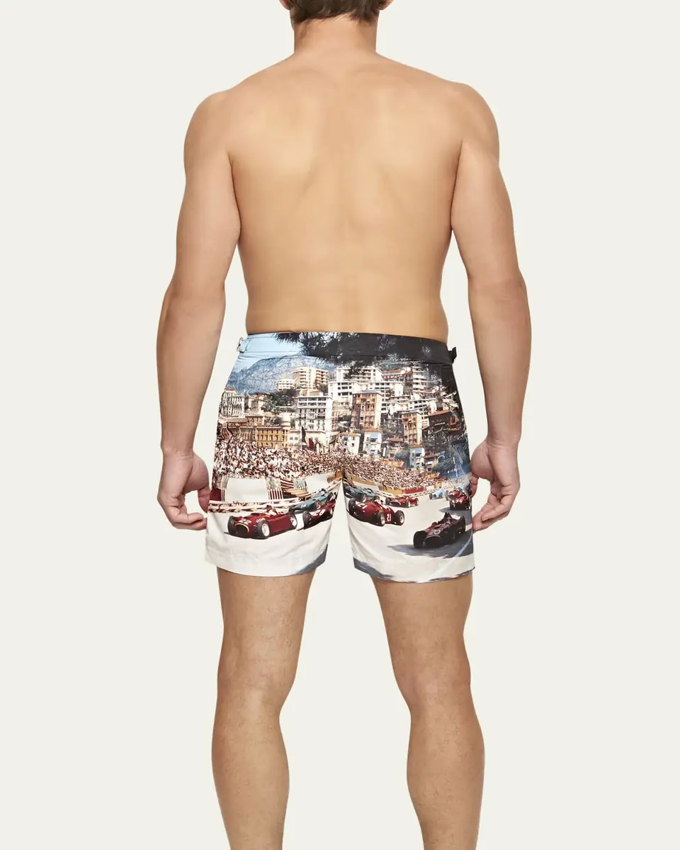 Orlebar Brown Men's Bulldog Photographic Swim Shorts | Thumbnail 3 Orlebar Brown Men's Bulldog Photographic Swim Shorts | Thumbnail 3