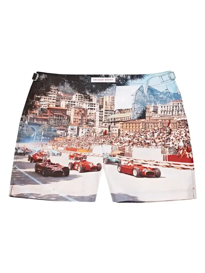 Men's Bulldog Photographic Swim Shorts Men's Bulldog Photographic Swim Shorts