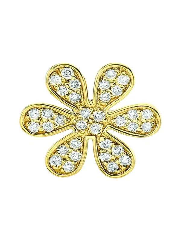 Mini Pave Daisy Stud Earrings