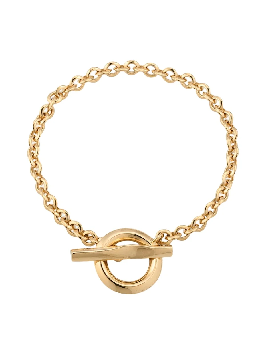 18K Yellow Gold Micro Chain Bracelet 18K Yellow Gold Micro Chain Bracelet