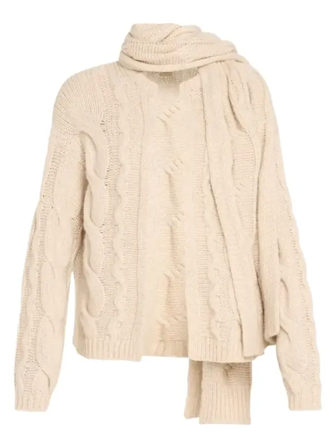 Agnes Cable-Knit Sweater Agnes Cable-Knit Sweater