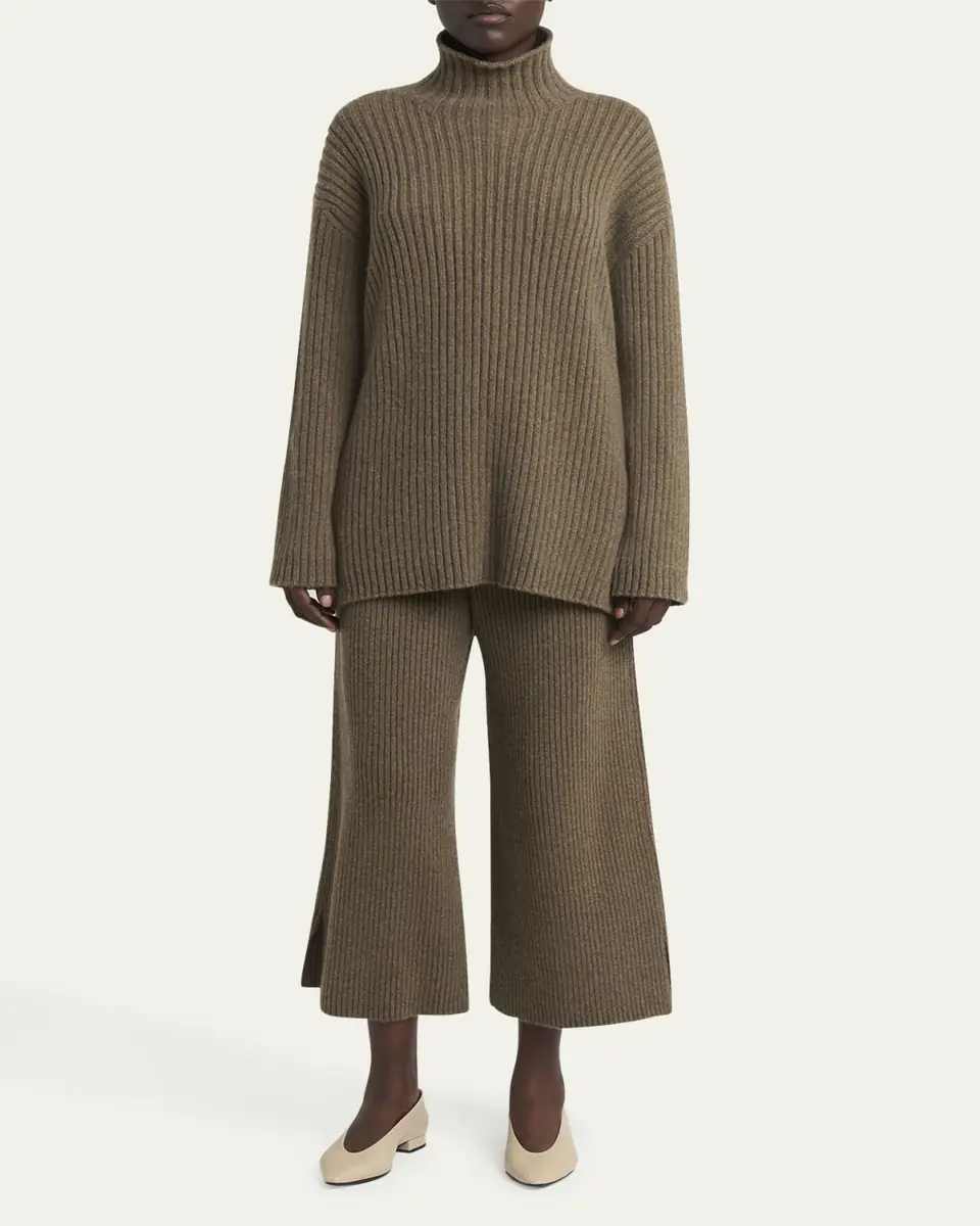 Loro Piana Fobello Cashmere Turtleneck Sweater | Thumbnail 2
