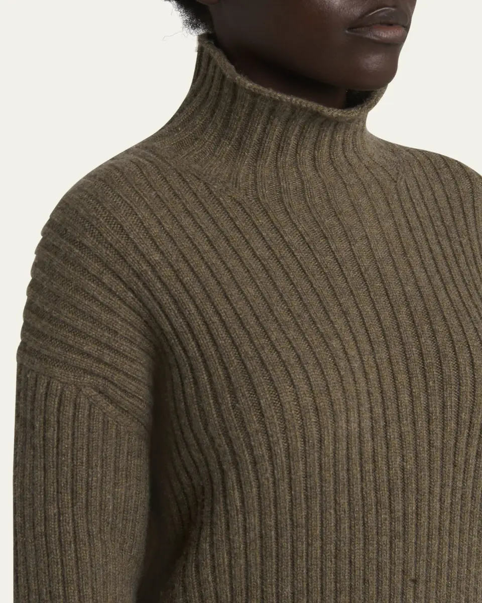 Loro Piana Fobello Cashmere Turtleneck Sweater | Thumbnail 5