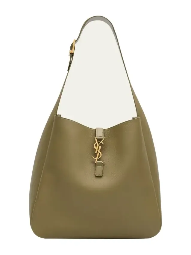 Le 5 A 7 Large Shoulder Bucket Bag in Smooth Leather Le 5 A 7 Large Shoulder Bucket Bag in Smooth Leather