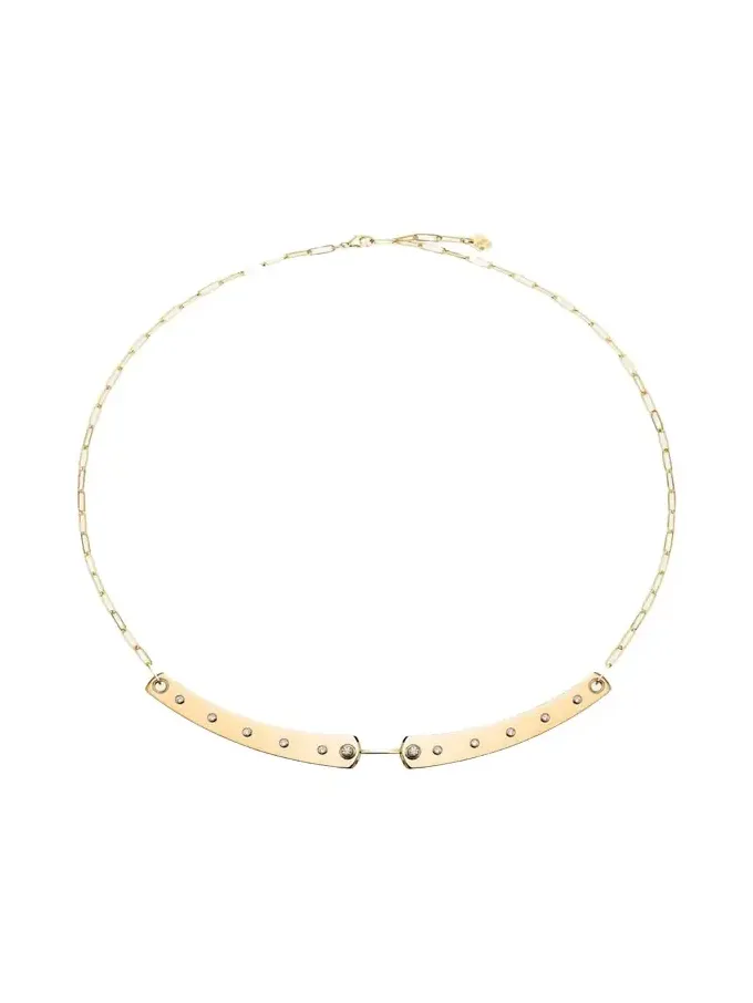 18K Brunch in NY Mood Necklace