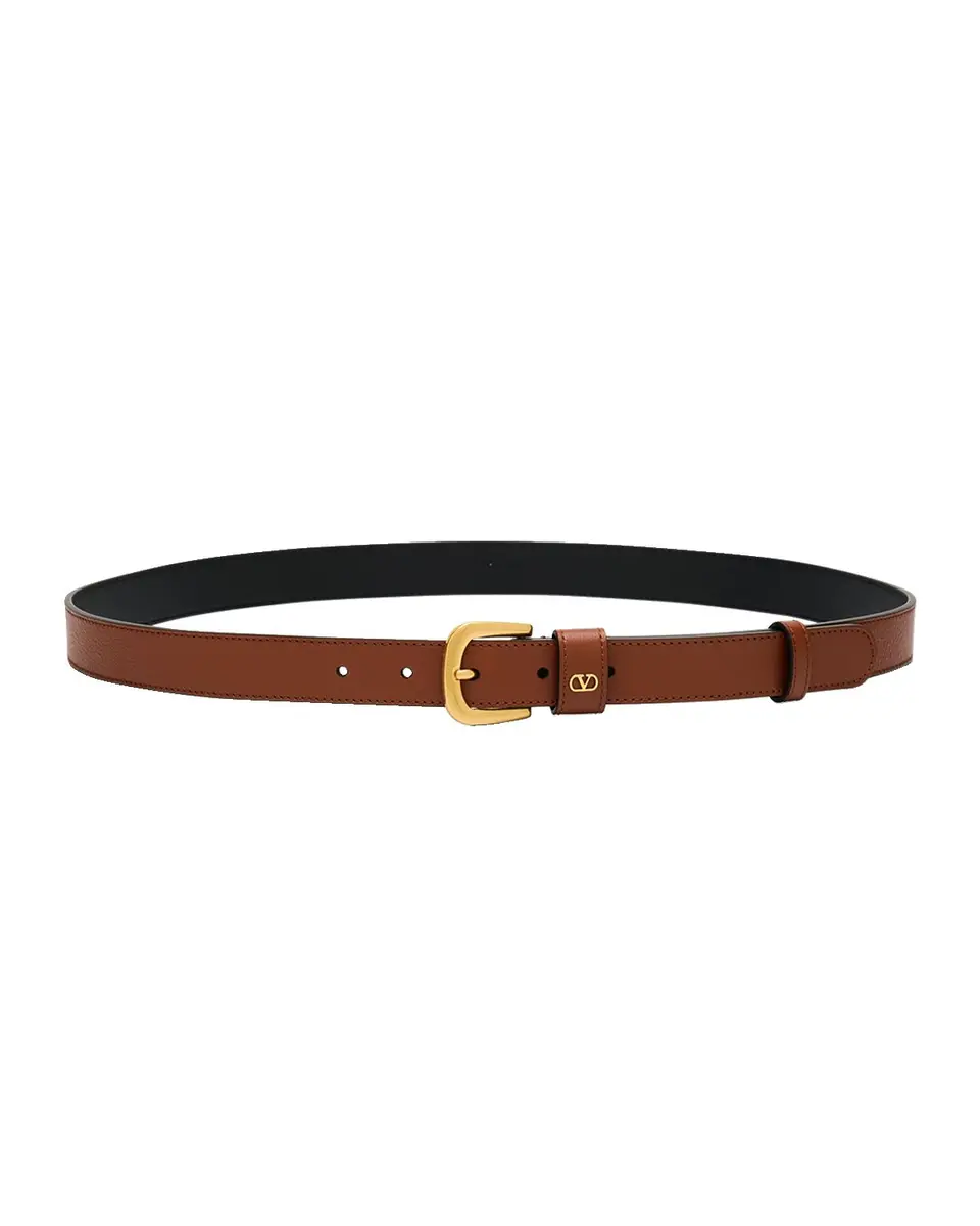 Valentino Garavani VLogo Signature Embellished Leather Belt, 25mm | Thumbnail 3