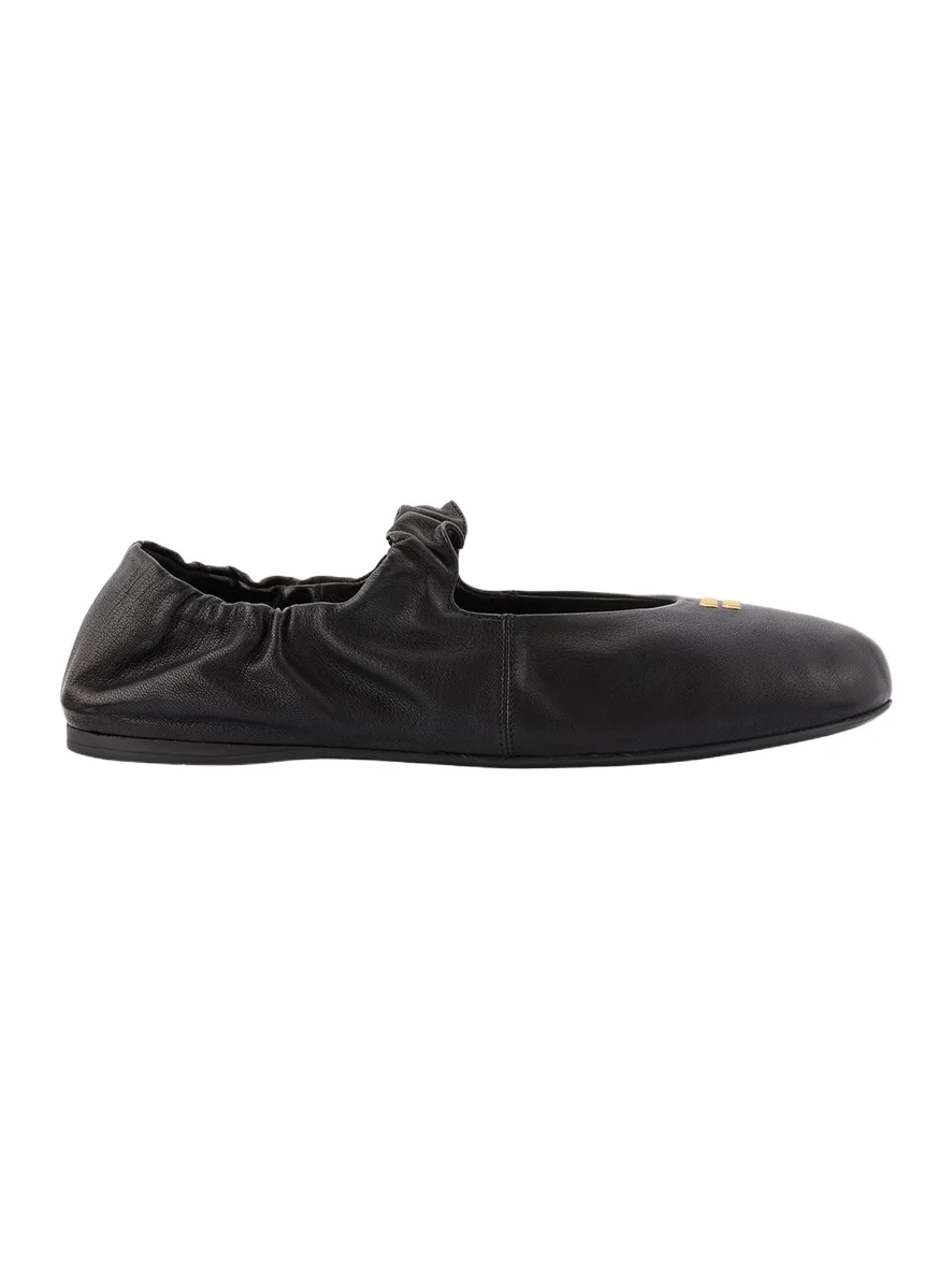 Miu Miu Leather Band Ballerina Flats