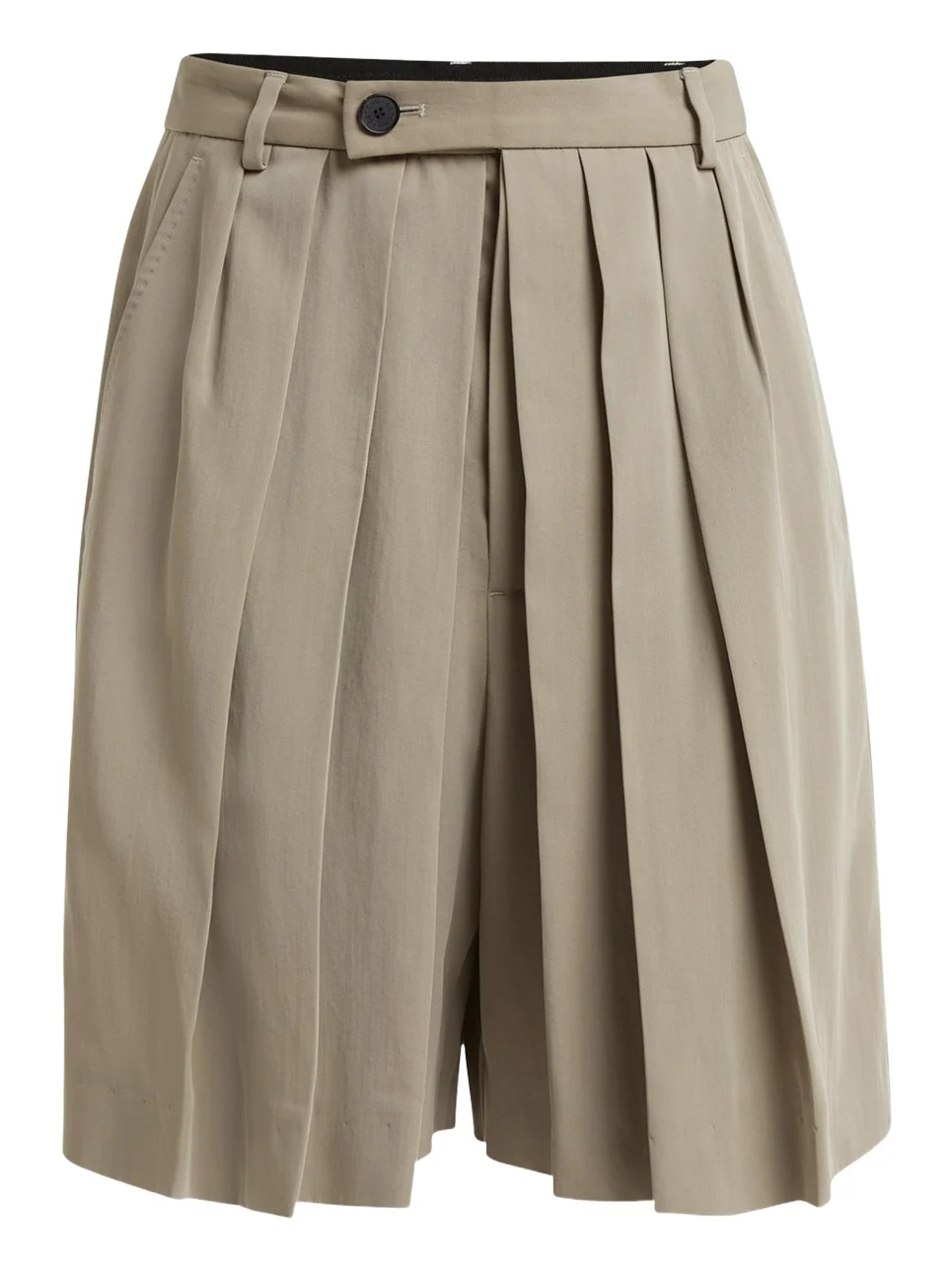 Hakama Pleated Wool Shorts Hakama Pleated Wool Shorts