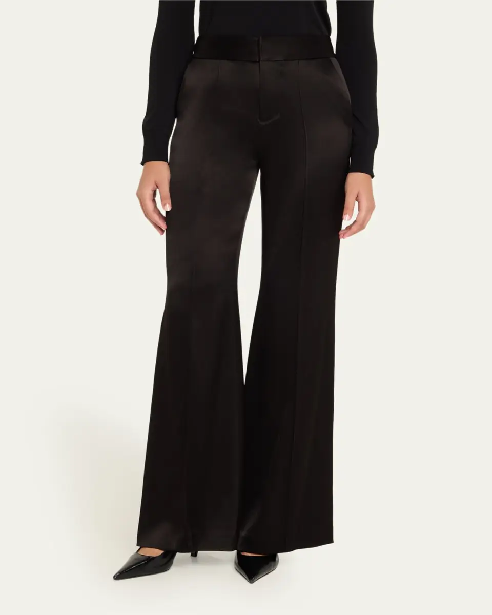 Alice + Olivia Dylan Wide-Leg Pants | Thumbnail 4 Alice + Olivia Dylan Wide-Leg Pants | Thumbnail 4