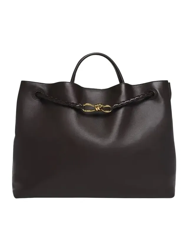 Andiamo Large Leather Tote Bag