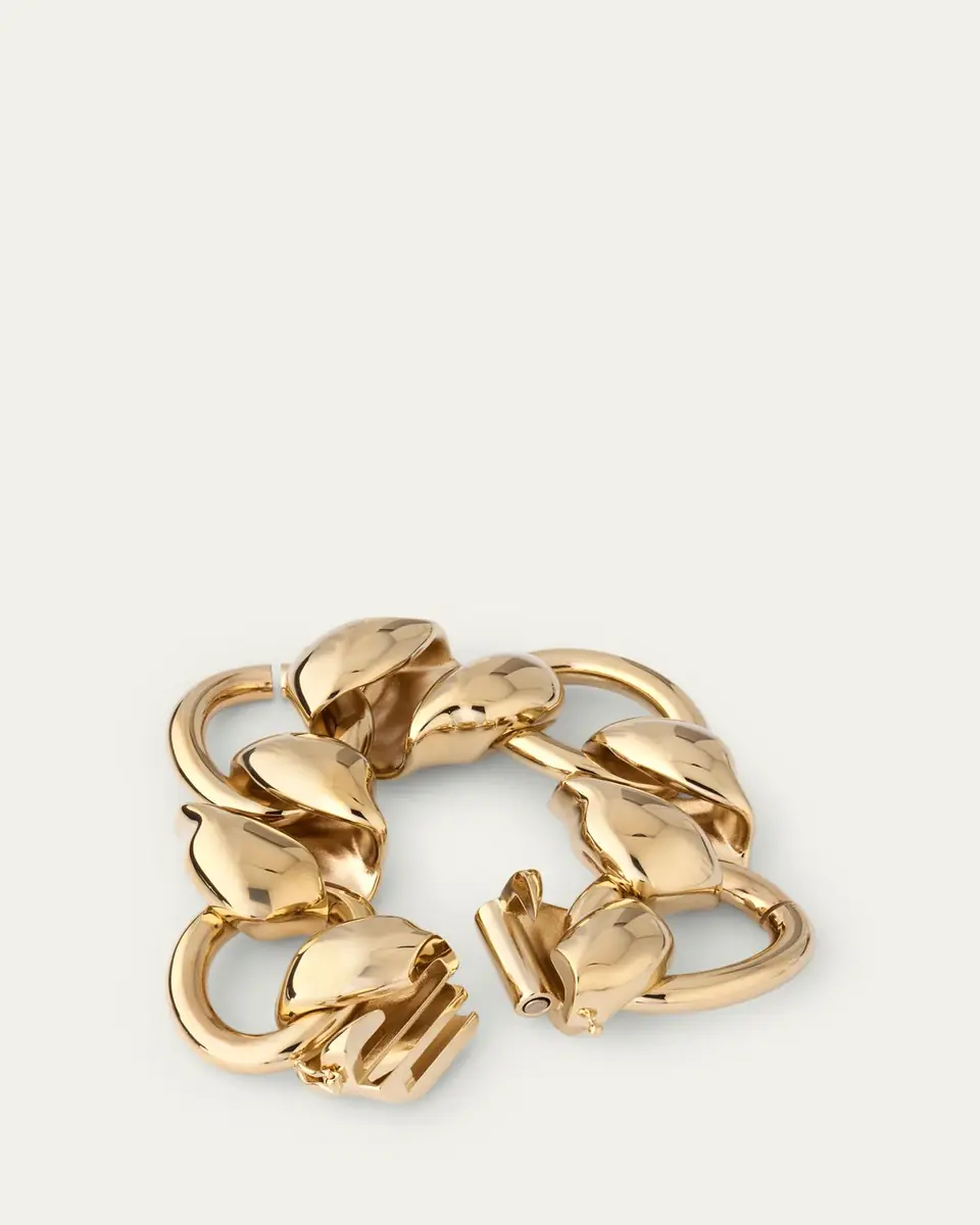 Saint Laurent Shell Link Bracelet | Thumbnail 4 Saint Laurent Shell Link Bracelet | Thumbnail 4